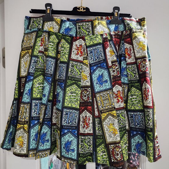 Hogwarts House Skater Skirt - Picture 1 of 4